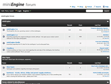 Tablet Screenshot of forum.airiclenz.com